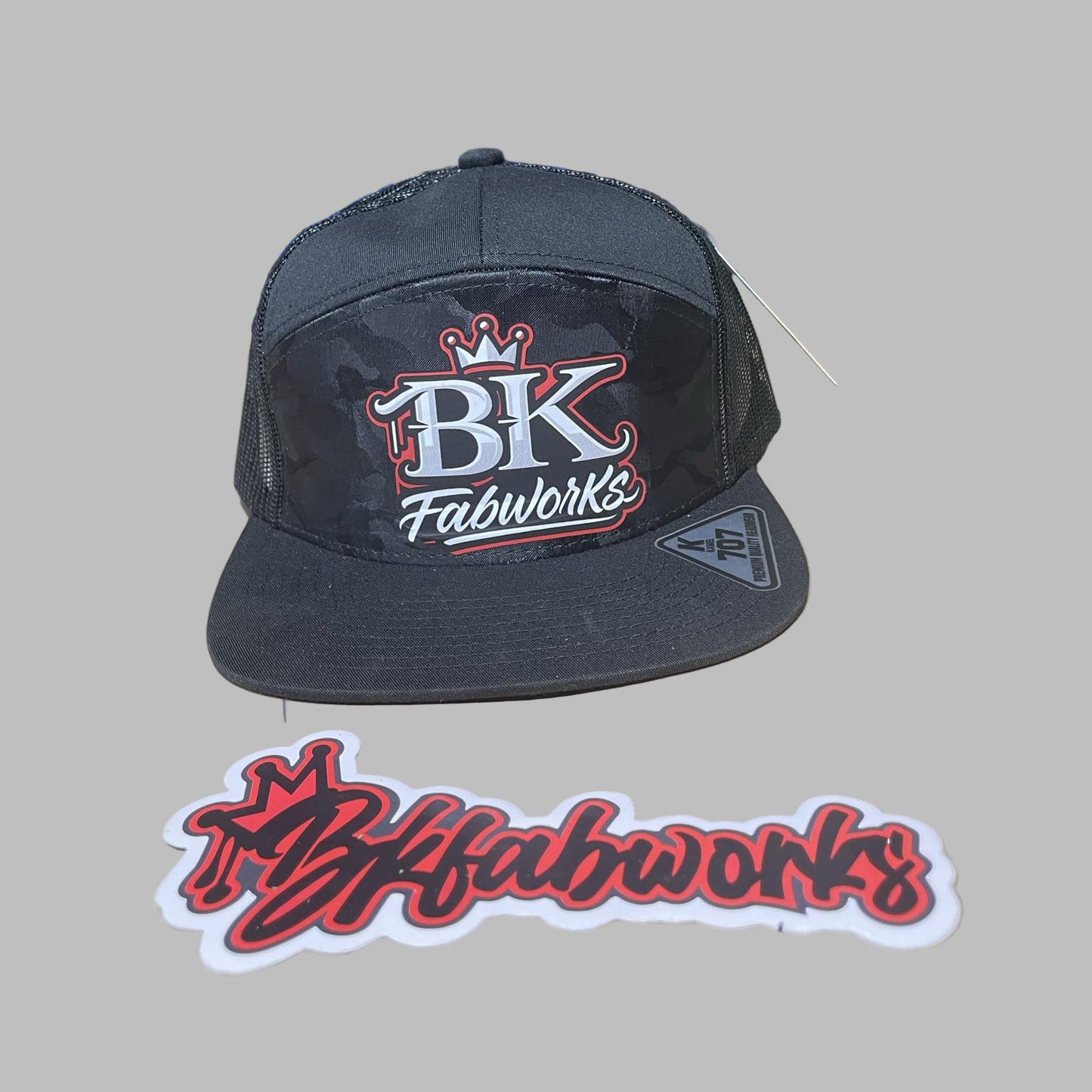 BKFabworks Special Edition Hats – Snapback & FlexFit Logo Caps