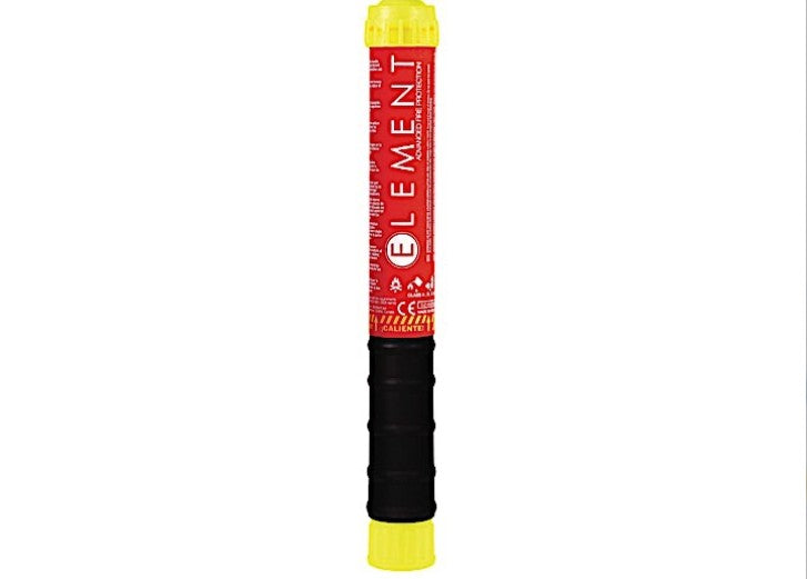 Element E50 handheld fire extinguisher for automotive, UTV, SxS, garage, and marine use – compact and lightweight fire safety tool