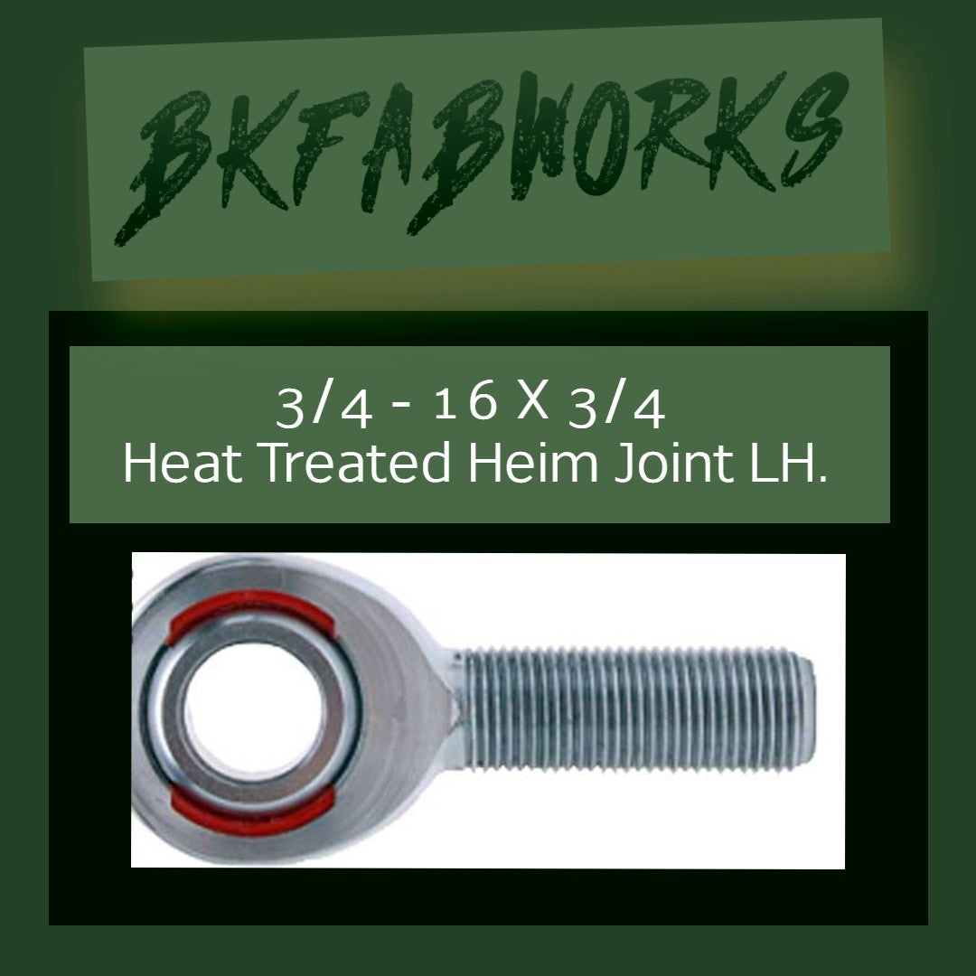 3/4-16 x 3/4 Left-Hand Thread Chromoly Heim Joint from BKFabworks
