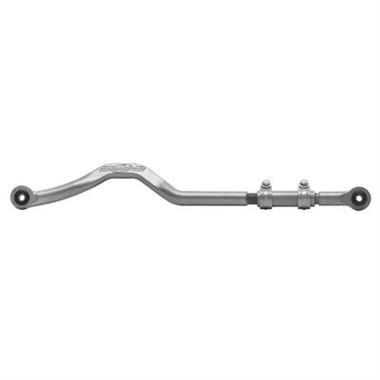 Rubicon Express forged adjustable front track bar for 2007–2021 Jeep Wrangler JK. Heavy-duty upgrade for lifted suspension systems