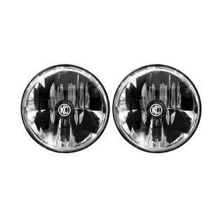 KC Gravity 7 inch LED headlights for Jeep TJ
KC HiLiTES KCL 42361 DOT-approved headlights
TJ Wrangler LED headlight upgrade by KC
