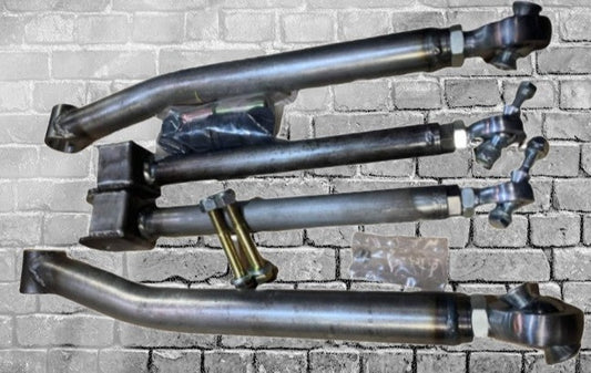 07-18 JK JKU Adjustable Hiem Joint Control Arms. (Front Uppers, Lowers).