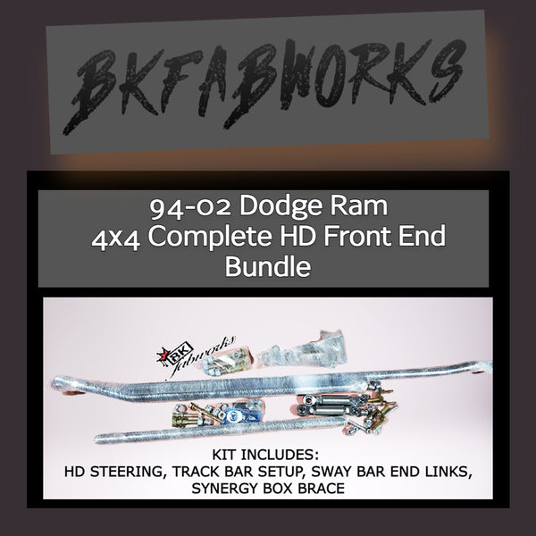 94-02 Dodge Ram 4WD Complete HD Front End Bundle