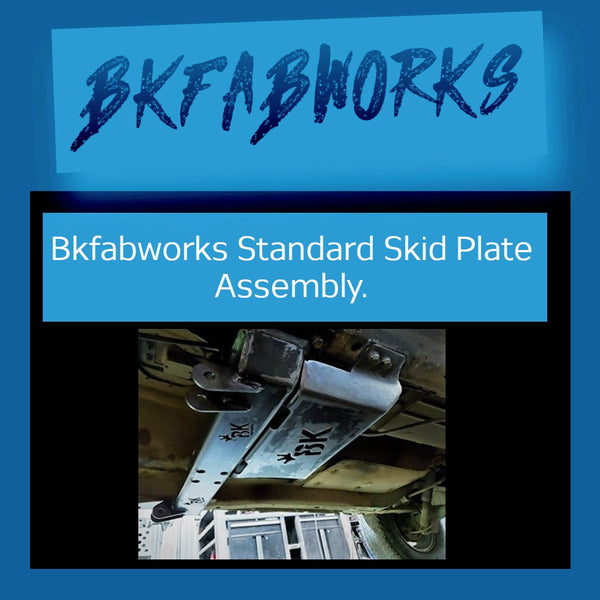 Bkfabworks Standard Skid Plate Assembly.