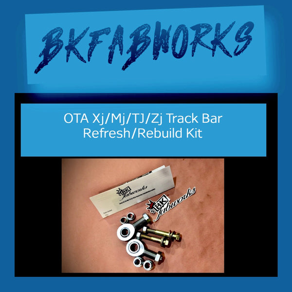 OTA Xj/Mj/TJ/Zj Track Bar Refresh/Rebuild Kit.