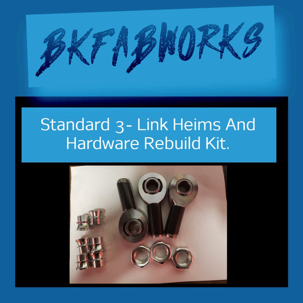 Standard 3- Link Heims And Hardware Rebuild Kit.