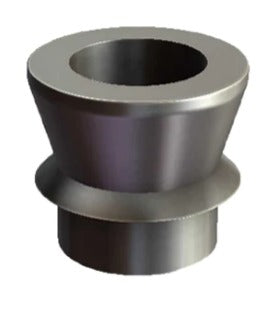 3/4 to 5/8 High Misalignment Spacer Zinc Plated Steel 1 7/8 Inch Mounting Width.