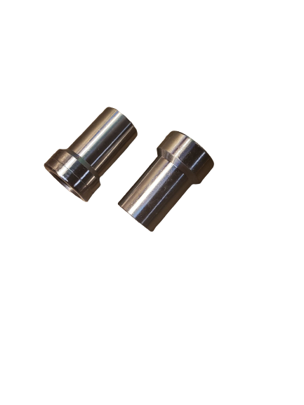 BKfabworks 7/8-14 weld-in threaded bungs for 1 inch ID tubing, perfect for custom suspension links and fabrication
